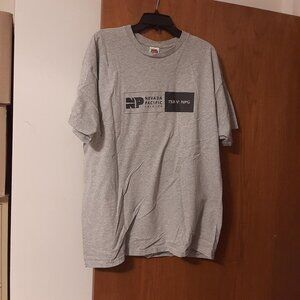 New ! Nevada Pacific Gold Ltd Symbol TShirt Heavy Cotton Gray Size 2XL